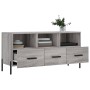 Mueble de TV madera de ingeniería gris Sonoma 102x36x50 cm en Muebles TV | Comprar online en Foru.es