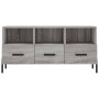 Mueble de TV madera de ingeniería gris Sonoma 102x36x50 cm en Muebles TV | Comprar online en Foru.es