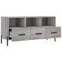 Mueble de TV madera de ingeniería gris Sonoma 102x36x50 cm en Muebles TV | Comprar online en Foru.es