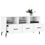 Mueble de TV madera de ingeniería blanco 102x36x50 cm en Muebles TV | Comprar online en Foru.es