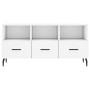 Mueble de TV madera de ingeniería blanco 102x36x50 cm en Muebles TV | Comprar online en Foru.es
