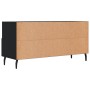 Mueble de TV madera de ingeniería negro 102x36x50 cm en Muebles TV | Comprar online en Foru.es