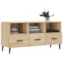 Mueble de TV madera de ingeniería roble Sonoma 102x36x50 cm en Muebles TV | Comprar online en Foru.es