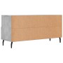 Mueble de TV madera de ingeniería gris hormigón 102x36x50 cm en Muebles TV | Comprar online en Foru.es