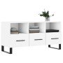 Mueble de TV madera de ingeniería blanco 102x36x50 cm en Muebles TV | Comprar online en Foru.es