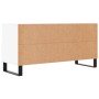 Mueble de TV madera de ingeniería blanco 102x36x50 cm en Muebles TV | Comprar online en Foru.es