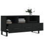 Mueble de TV madera de ingeniería negro 102x36x50 cm en Muebles TV | Comprar online en Foru.es