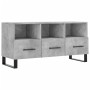 Mueble de TV madera de ingeniería gris hormigón 102x36x50 cm en Muebles TV | Comprar online en Foru.es