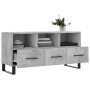 Mueble de TV madera de ingeniería gris hormigón 102x36x50 cm en Muebles TV | Comprar online en Foru.es