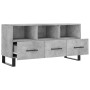 Mueble de TV madera de ingeniería gris hormigón 102x36x50 cm en Muebles TV | Comprar online en Foru.es