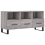 Mueble de TV madera de ingeniería gris Sonoma 102x36x50 cm en Muebles TV | Comprar online en Foru.es