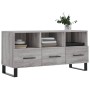 Mueble de TV madera de ingeniería gris Sonoma 102x36x50 cm en Muebles TV | Comprar online en Foru.es