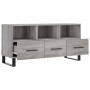 Mueble de TV madera de ingeniería gris Sonoma 102x36x50 cm en Muebles TV | Comprar online en Foru.es