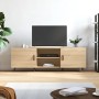 Mueble para TV madera de ingeniería roble Sonoma 150x30x50 cm en Muebles TV | Comprar online en Foru.es