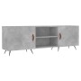 Mueble de TV madera de ingeniería gris hormigón 150x30x50 cm en Muebles TV | Comprar online en Foru.es