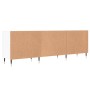 Mueble para TV madera de ingeniería blanco 150x30x50 cm en Muebles TV | Comprar online en Foru.es