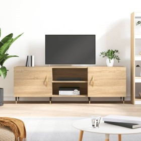 Mueble para TV madera de ingeniería roble Sonoma 150x30x50 cm en Muebles TV | Comprar online en Foru.es