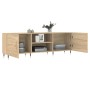 Mueble para TV madera de ingeniería roble Sonoma 150x30x50 cm en Muebles TV | Comprar online en Foru.es