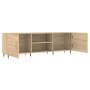 Mueble para TV madera de ingeniería roble Sonoma 150x30x50 cm en Muebles TV | Comprar online en Foru.es