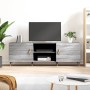 Mueble para TV madera de ingeniería gris Sonoma 150x30x50 cm en Muebles TV | Comprar online en Foru.es