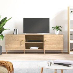 Mueble para TV madera de ingeniería roble Sonoma 150x30x50 cm en Muebles TV | Comprar online en Foru.es