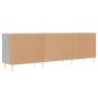 Mueble para TV madera de ingeniería gris Sonoma 150x30x50 cm en Muebles TV | Comprar online en Foru.es