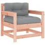 Garden armchairs and cushions 2 pcs solid wood Douglas fir by vidaXL, Modular outdoor sofas - Ref: Foro24-825567, Price: 184,...