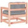 Garden armchairs and cushions 2 pcs solid wood Douglas fir by vidaXL, Modular outdoor sofas - Ref: Foro24-825567, Price: 184,...