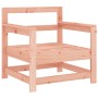 Sillones de jardín y cojines 2 uds madera maciza abeto Douglas de vidaXL, Sofás modulares de exterior - Ref: Foro24-825567, P...