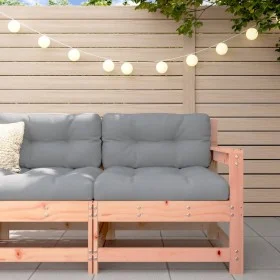 Garden armchair with solid Douglas fir wood cushions by vidaXL, Modular outdoor sofas - Ref: Foro24-825574, Price: 94,37 €, D...