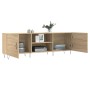 Mueble para TV madera de ingeniería roble Sonoma 150x30x50 cm en Muebles TV | Comprar online en Foru.es