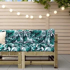 Corner sofa with impregnated pine wood cushions by vidaXL, Modular outdoor sofas - Ref: Foro24-825659, Price: 114,89 €, Disco...