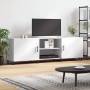 Mueble para TV madera de ingeniería blanco 150x30x50 cm en Muebles TV | Comprar online en Foru.es