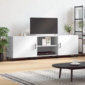 Mueble para TV madera de ingeniería blanco 150x30x50 cm en Muebles TV | Comprar online en Foru.es