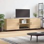 Mueble para TV madera de ingeniería roble Sonoma 150x30x50 cm en Muebles TV | Comprar online en Foru.es