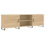 Mueble para TV madera de ingeniería roble Sonoma 150x30x50 cm en Muebles TV | Comprar online en Foru.es