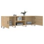 Mueble para TV madera de ingeniería roble Sonoma 150x30x50 cm en Muebles TV | Comprar online en Foru.es