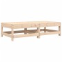 Taburetes de jardín con cojines 2 uds madera maciza de pino de vidaXL, Sofás modulares de exterior - Ref: Foro24-825583, Prec...