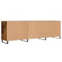 Mueble de TV madera de ingeniería roble ahumado 150x30x50 cm en Muebles TV | Comprar online en Foru.es