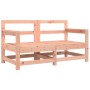Sillones de jardín y cojines 2 uds madera maciza abeto Douglas de vidaXL, Sofás modulares de exterior - Ref: Foro24-825595, P...