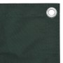 Toldo para balcón tela oxford verde oscuro 75x600 cm en Sombrillas | Comprar online en Foru.es