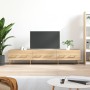 Mueble de TV madera de ingeniería roble Sonoma 150x36x30 cm en Muebles TV | Comprar online en Foru.es