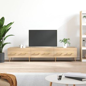 Mueble de TV madera de ingeniería roble Sonoma 150x36x30 cm en Muebles TV | Comprar online en Foru.es