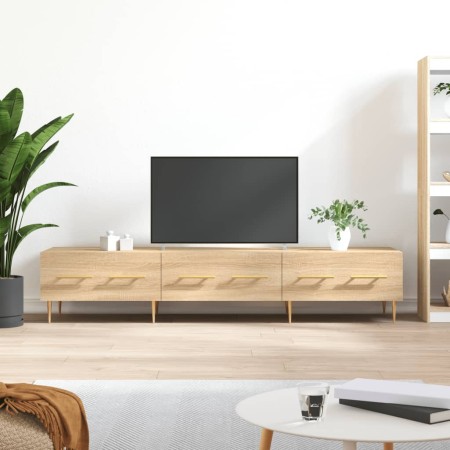 Mueble de TV madera de ingeniería roble Sonoma 150x36x30 cm en Muebles TV | Comprar online en Foru.es