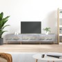 Mueble para TV madera de ingeniería gris hormigón 150x36x30 cm en Muebles TV | Comprar online en Foru.es