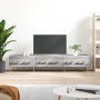 Mueble de TV madera de ingeniería gris Sonoma 150x36x30 cm en Muebles TV | Comprar online en Foru.es