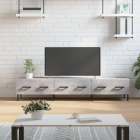 Mueble para TV madera de ingeniería gris hormigón 150x36x30 cm en Muebles TV | Comprar online en Foru.es