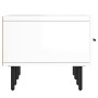 Mueble de TV madera de ingeniería blanco brillo 150x36x30 cm en Muebles TV | Comprar online en Foru.es