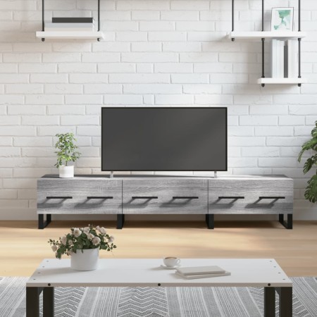 Mueble de TV madera de ingeniería gris Sonoma 150x36x30 cm en Muebles TV | Comprar online en Foru.es