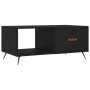 Mesa de centro madera contrachapada negro 90x50x40 cm en Mesas de centro | Comprar online en Foru.es